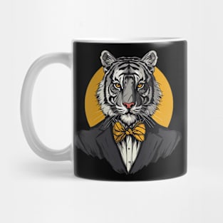 gentleman tiger Mug